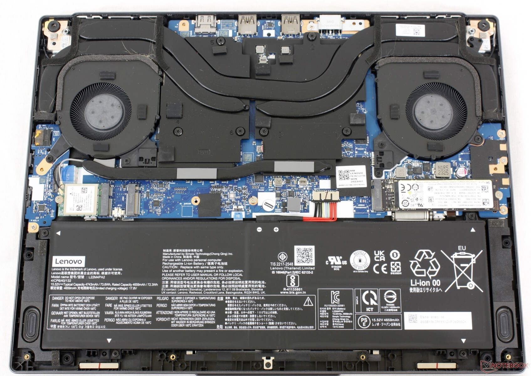 How to replace and fix Lenovo Legion Slim 5 14APH8 KY58B OLED lcd cable 40pin 0.5mm DC02C013N10 (Lenovo Legion Slim 5 14APH8 AMD)